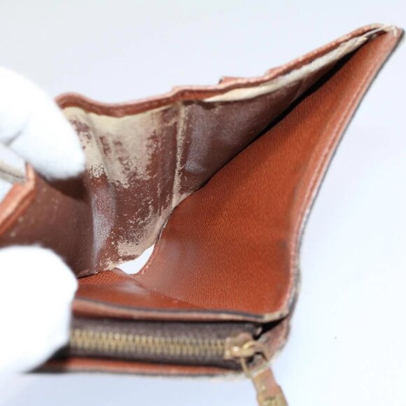 LOUIS VUITTON Monogram Compact Zip Wallet M61667 LV Auth 54068 - Picture 15 of 16